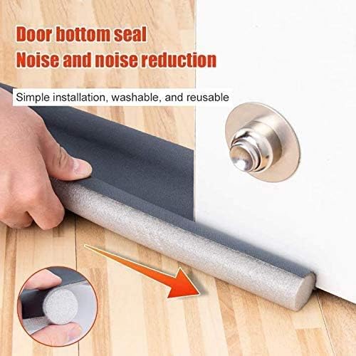 Door Gap Bottom Seal - Black