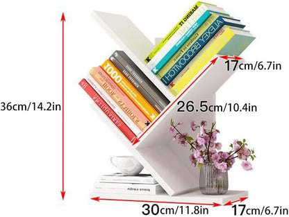 ZM 103 Book Shelf Pure White (30*17*36)