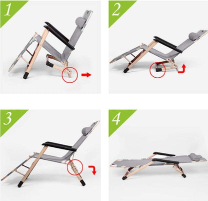 2 In 1 Lazy Chair - Wide Cotton Pad