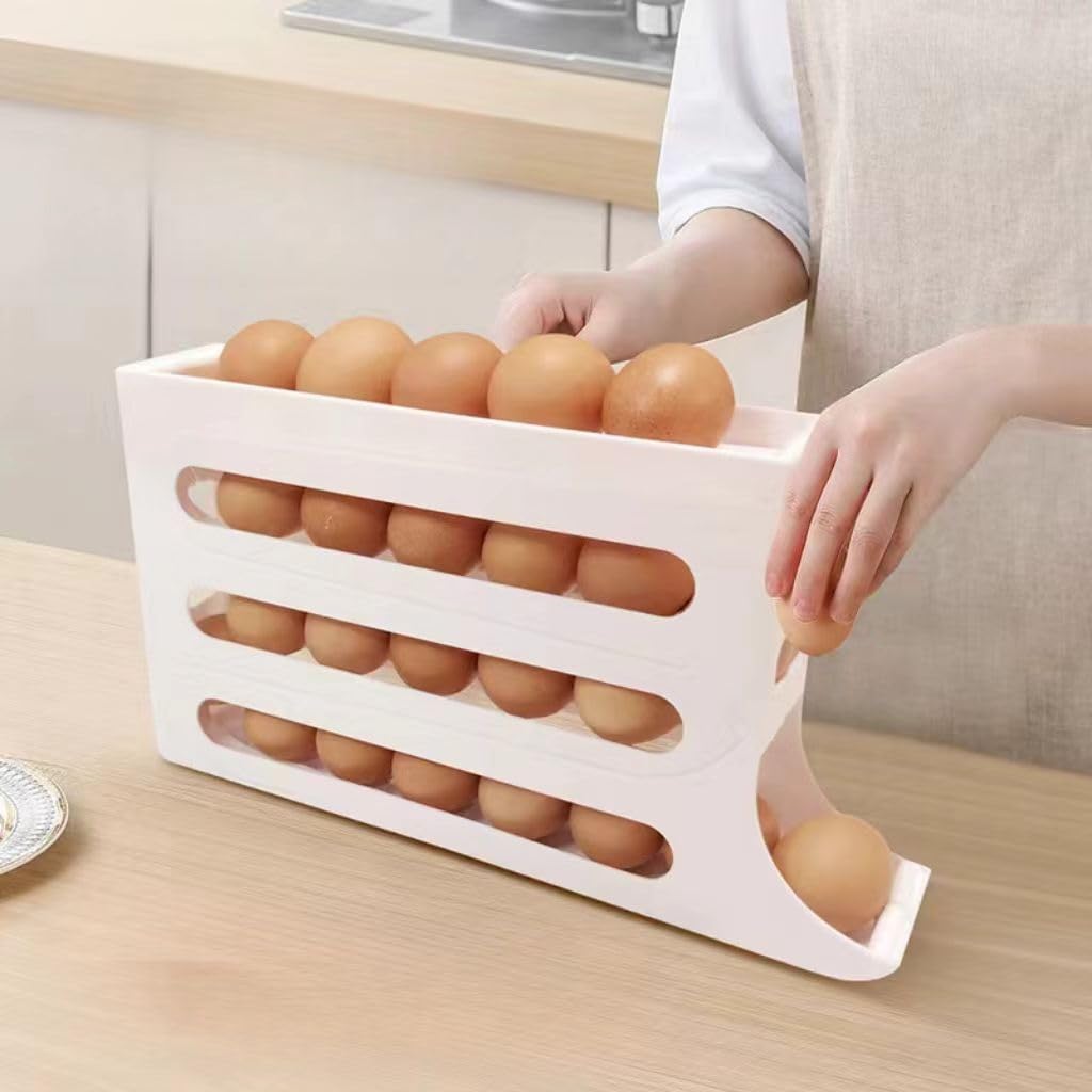 Egg Storage Box - White