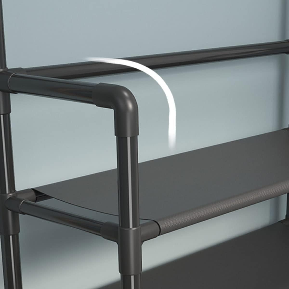 Shoe Rack Shelf - White