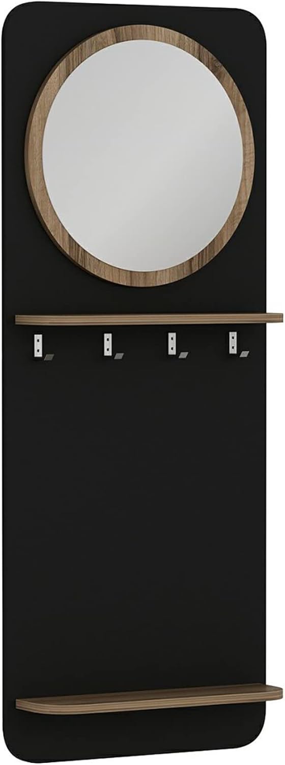 Slim Dresser, Mirror, Black Gold (MG3-2551)