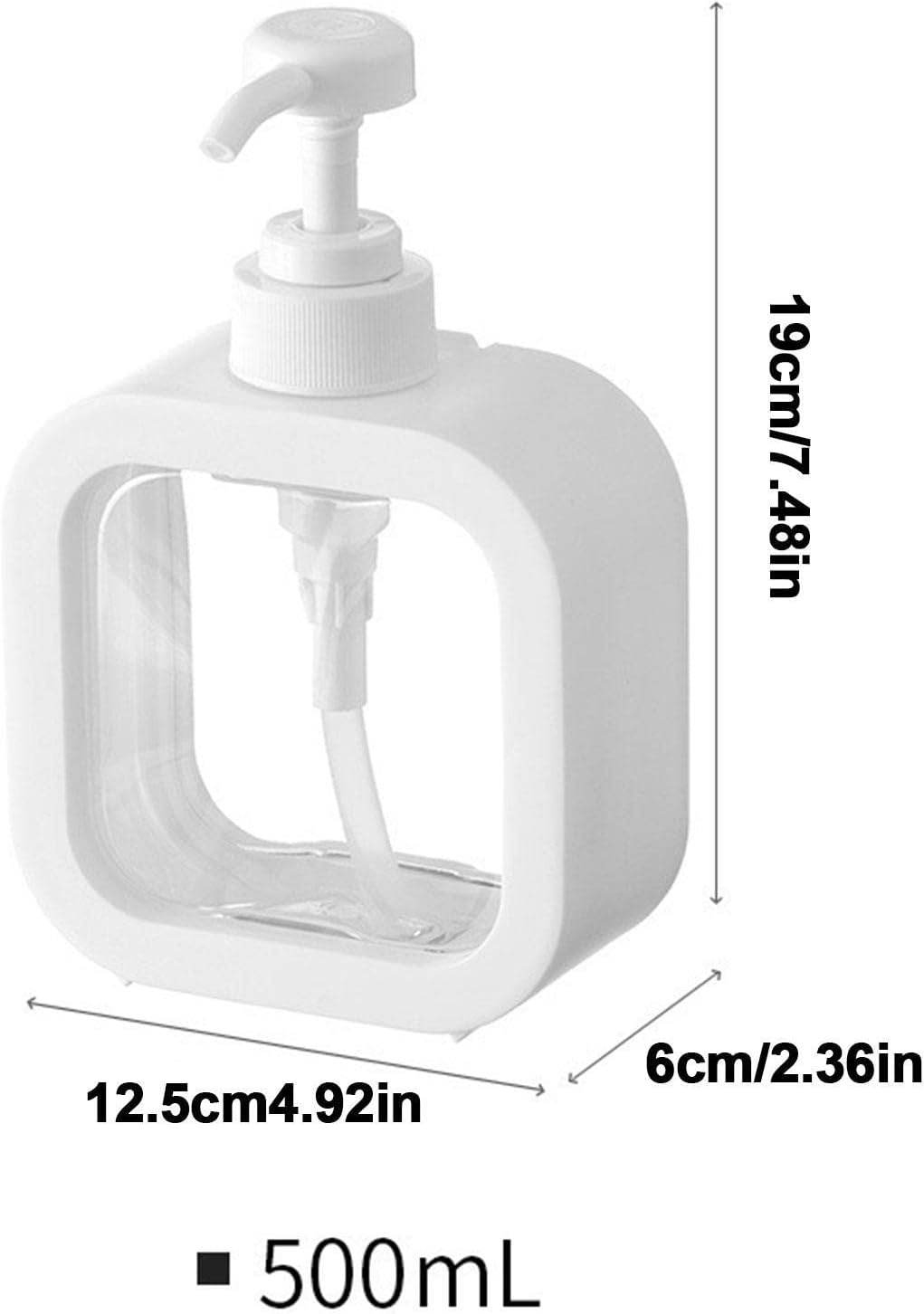 Soap Dispenser 500ml White - Thebrands
