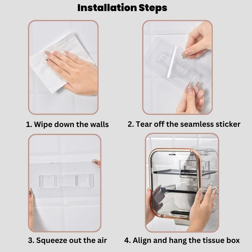 Tissue Roll Holder - Gold