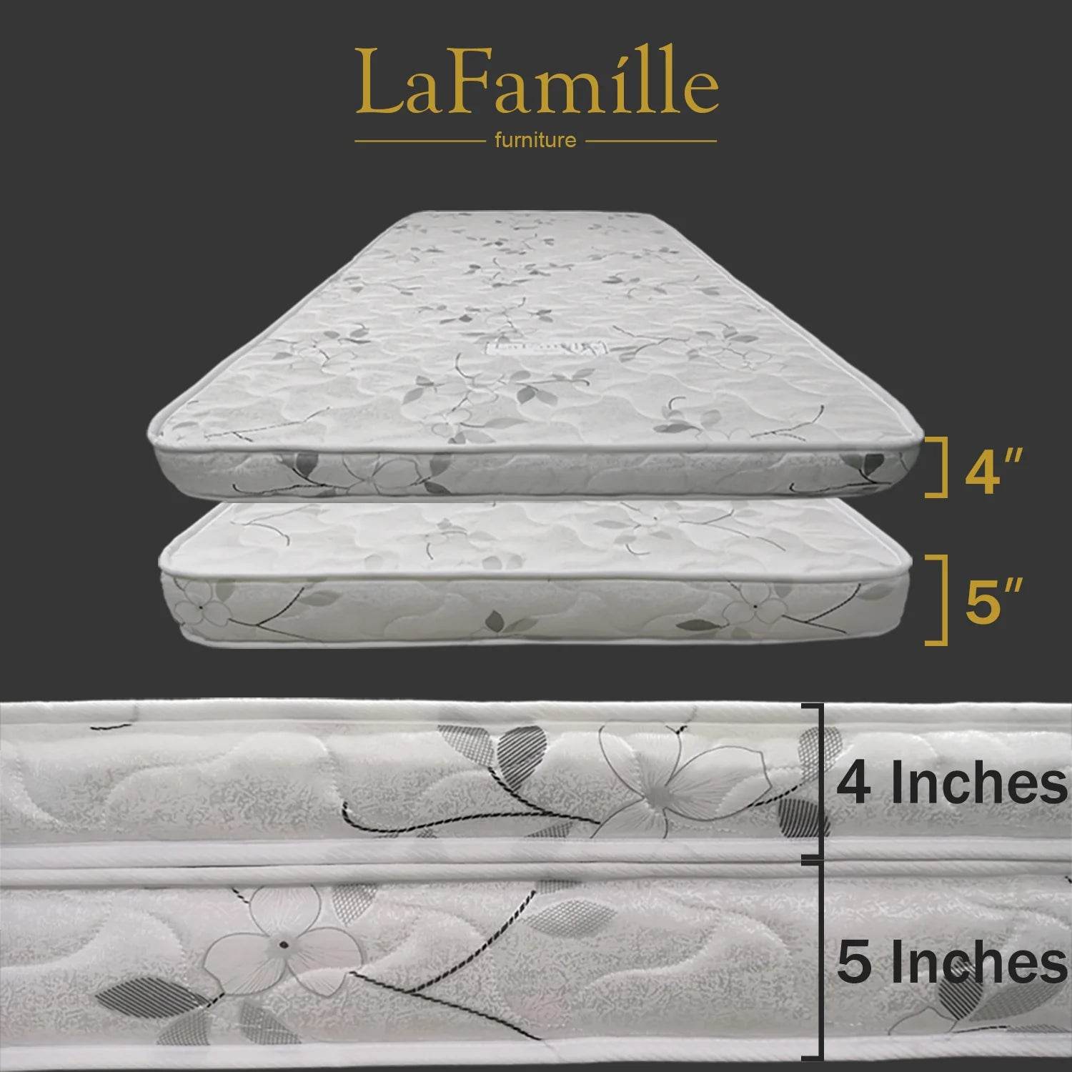 3FT Single Size Foam Mattress 3x5Inch (L190cm x W90cm x H12.5cm) - Thebrands