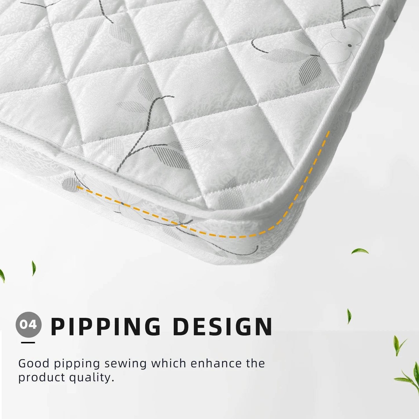 3FT Single Size Foam Mattress 3x5Inch (L190cm x W90cm x H12.5cm) - Thebrands