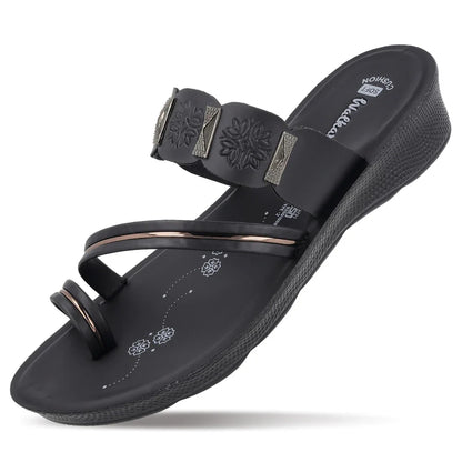 Women's Daily wear Sandal - WL7673 Black