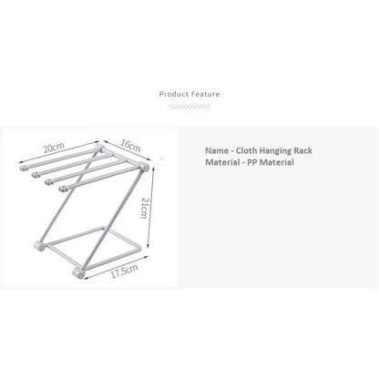 Kitchen Towels Hanger Foldabl(Grey) - Thebrands