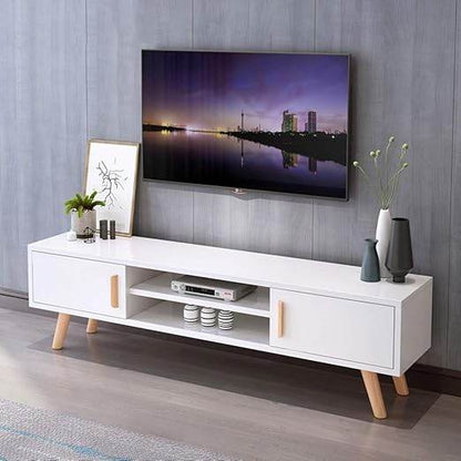 DS0425 TV RACK	(WHITE / 120*30*42H) - Thebrands