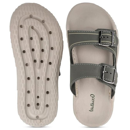 Men's Daily Wear Sandals - WC8764 Greige Olive