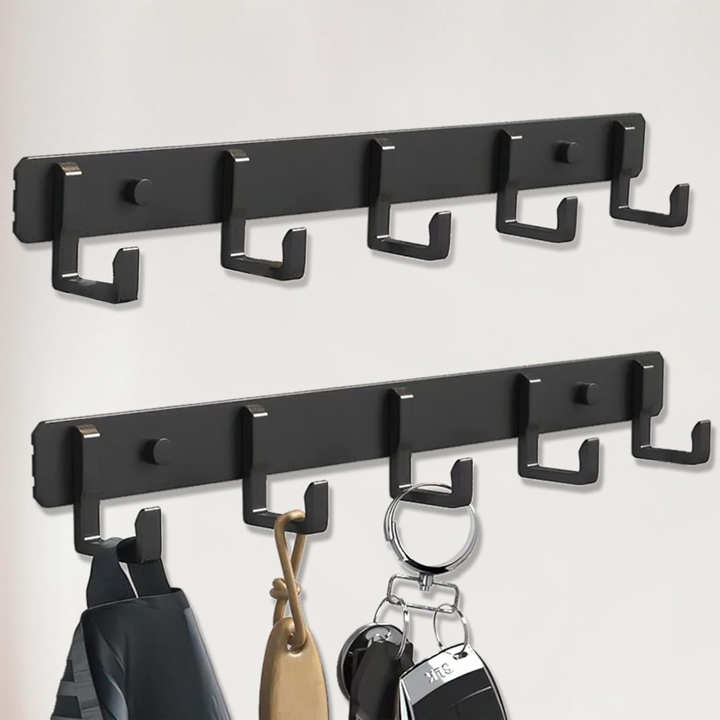 GCGJ Door Rear Hook, Hooks - Black L Shaped