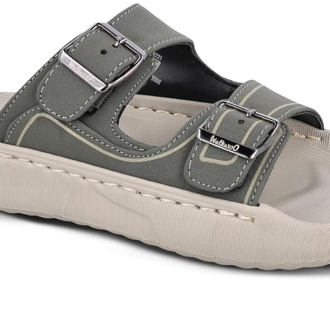 Men's Daily Wear Sandals - WC8764 Greige Olive