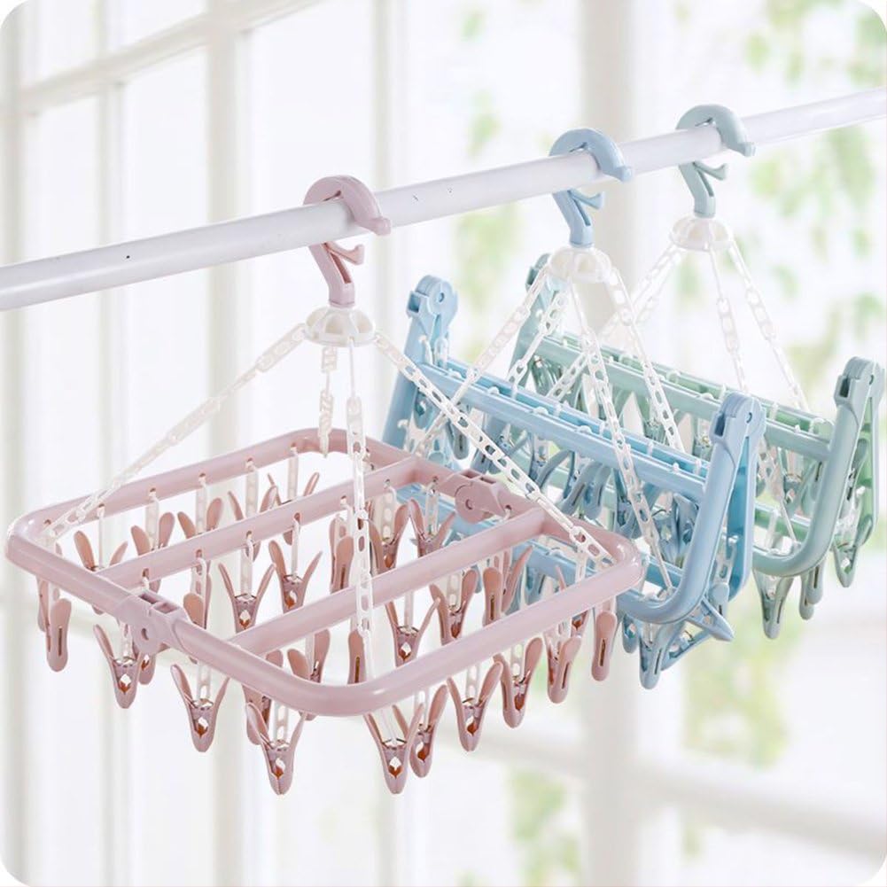 Cloth Hanger 32 Clips