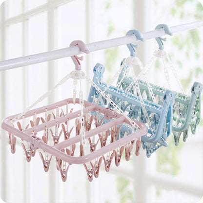 Cloth Hanger 32 Clips