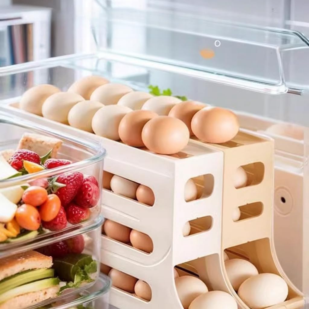 Egg Storage Box - White