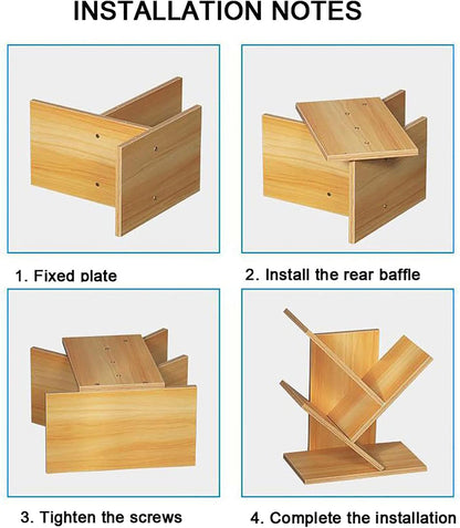ZM 104 Book Shelf Pure White (30*17*53)