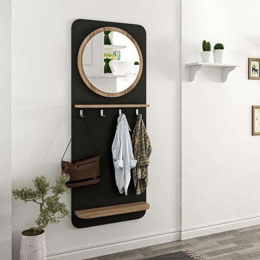 Slim Dresser, Mirror, Black Gold (MG3-2551)