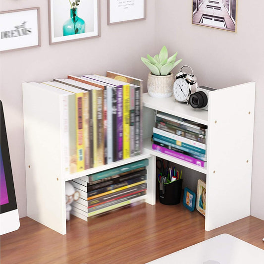 ZM 102 Book Cabinet Pure White (50*17*35)