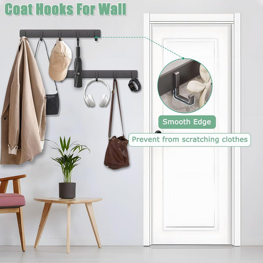 GCGJ Door Rear Hook, Hooks - Black L Shaped
