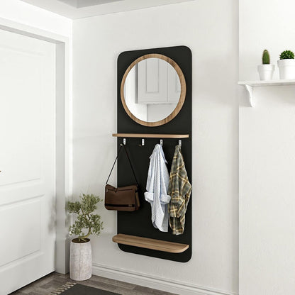 Slim Dresser, Mirror, Black Gold (MG3-2551)