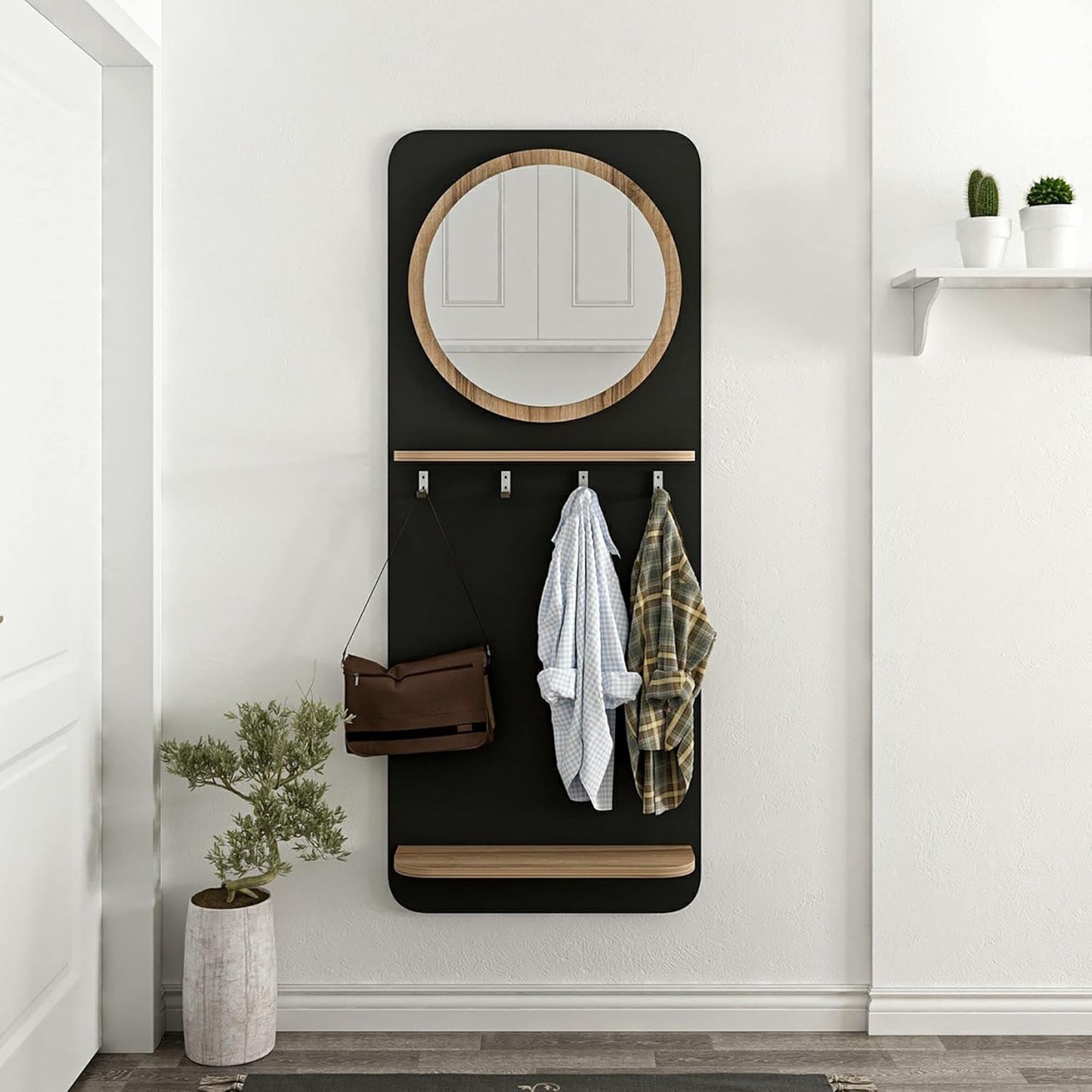 Slim Dresser, Mirror, Black Gold (MG3-2551)