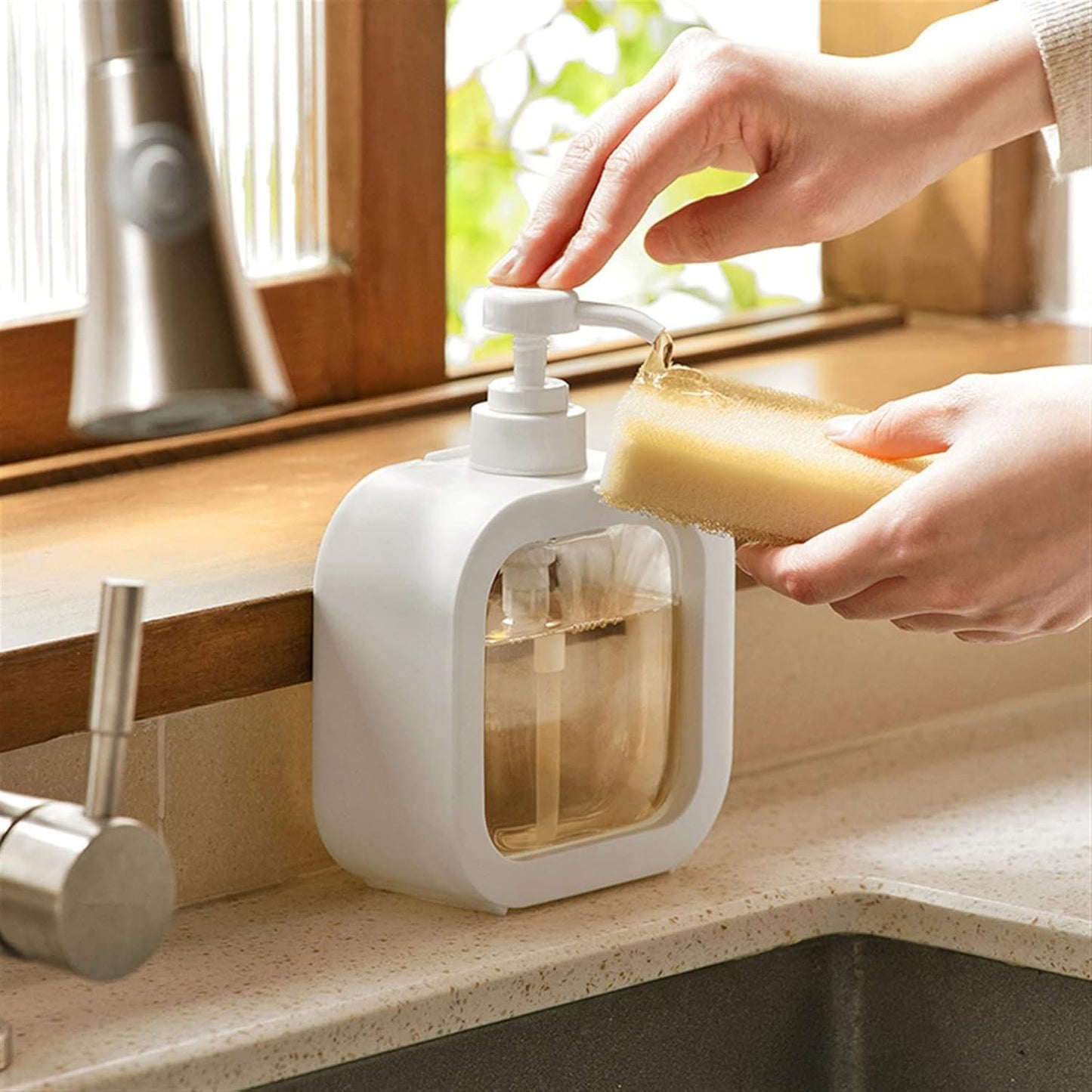 Soap Dispenser 300ml White