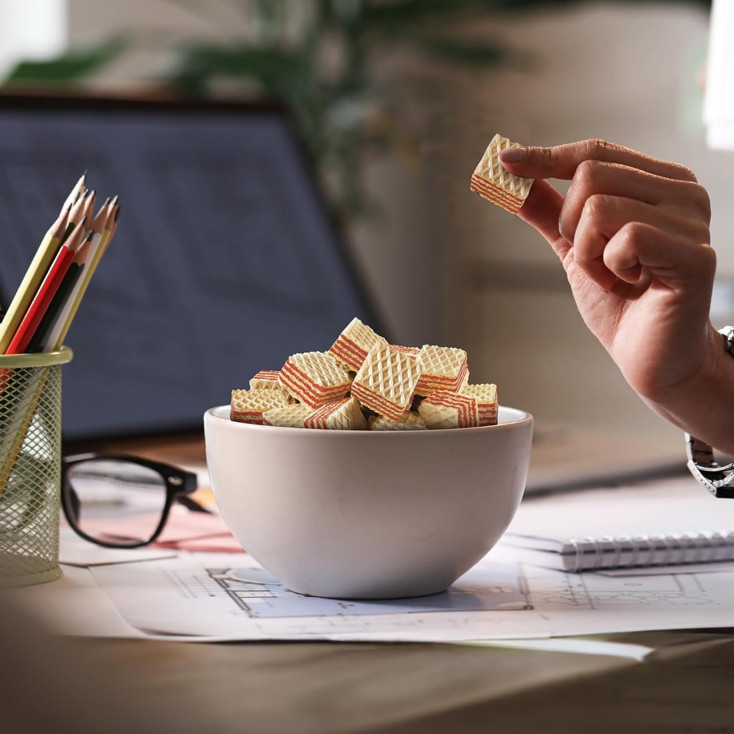 Snack Break Wafer Strawberry 180g