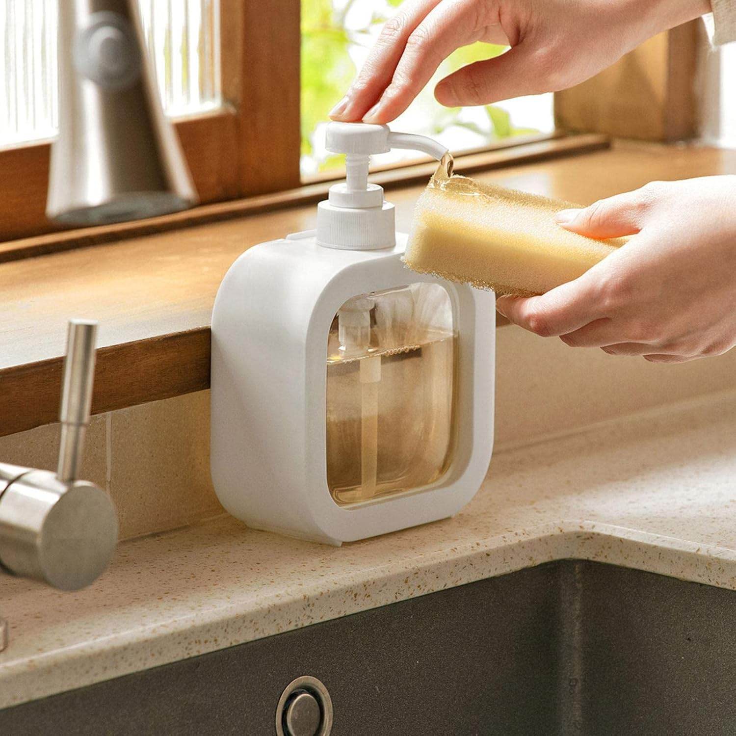 Soap Dispenser 500ml White - Thebrands