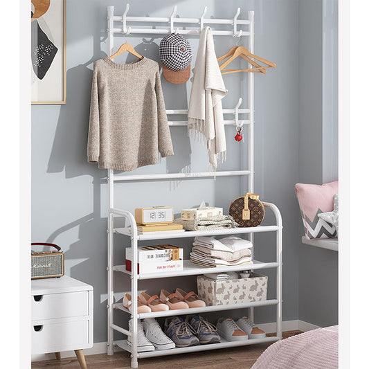 Shoe Rack Shelf 4 Tier -White