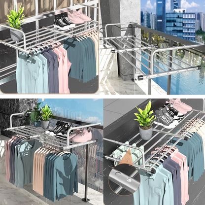 Foldable Towel Hanger 61-107cm