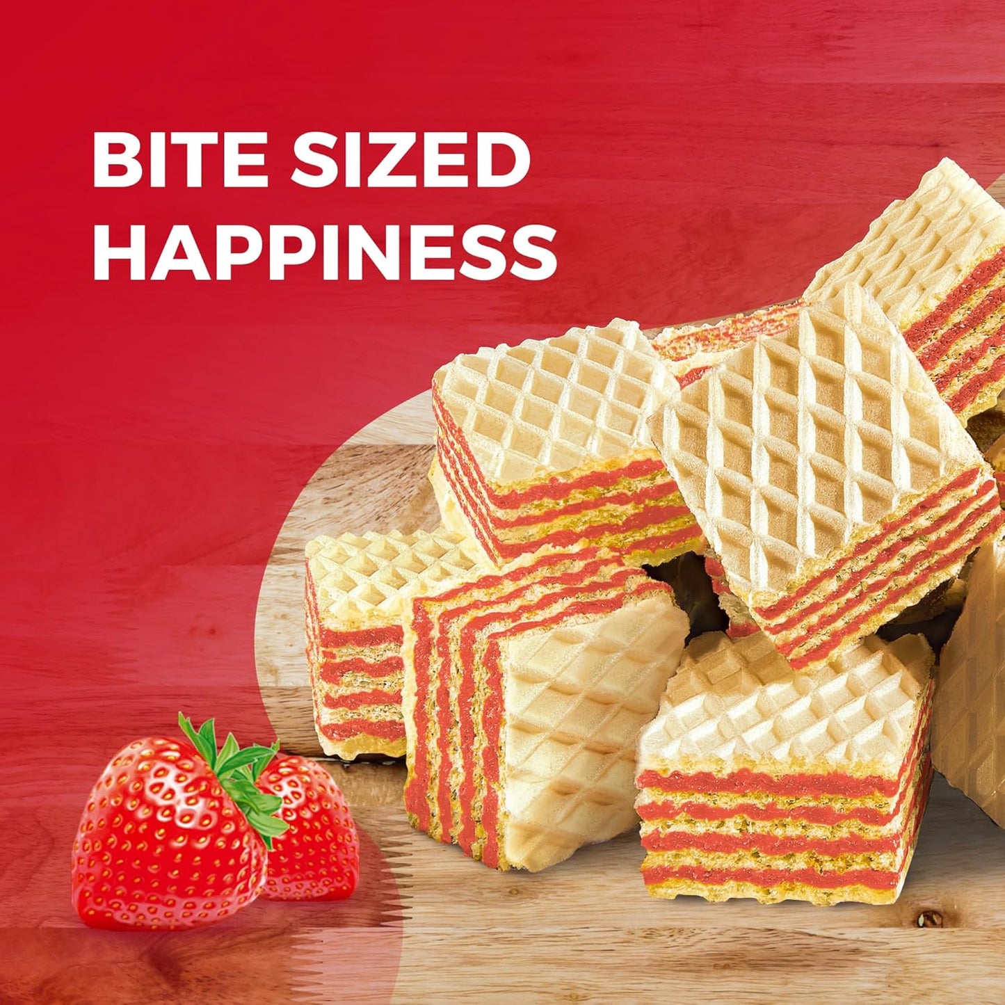Snack Break Wafer Strawberry 180g
