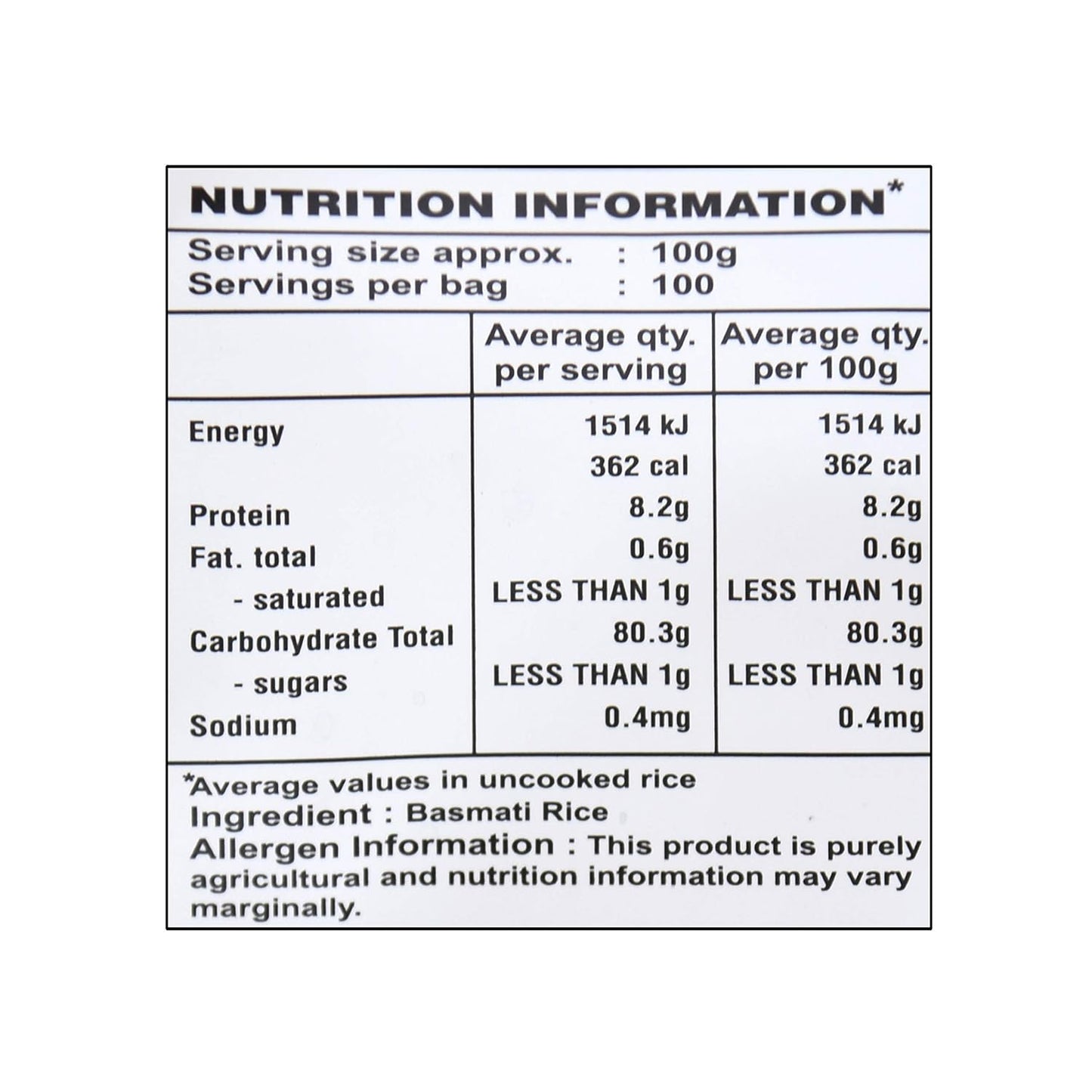 Kasturika Basmati Rice 1 Kg