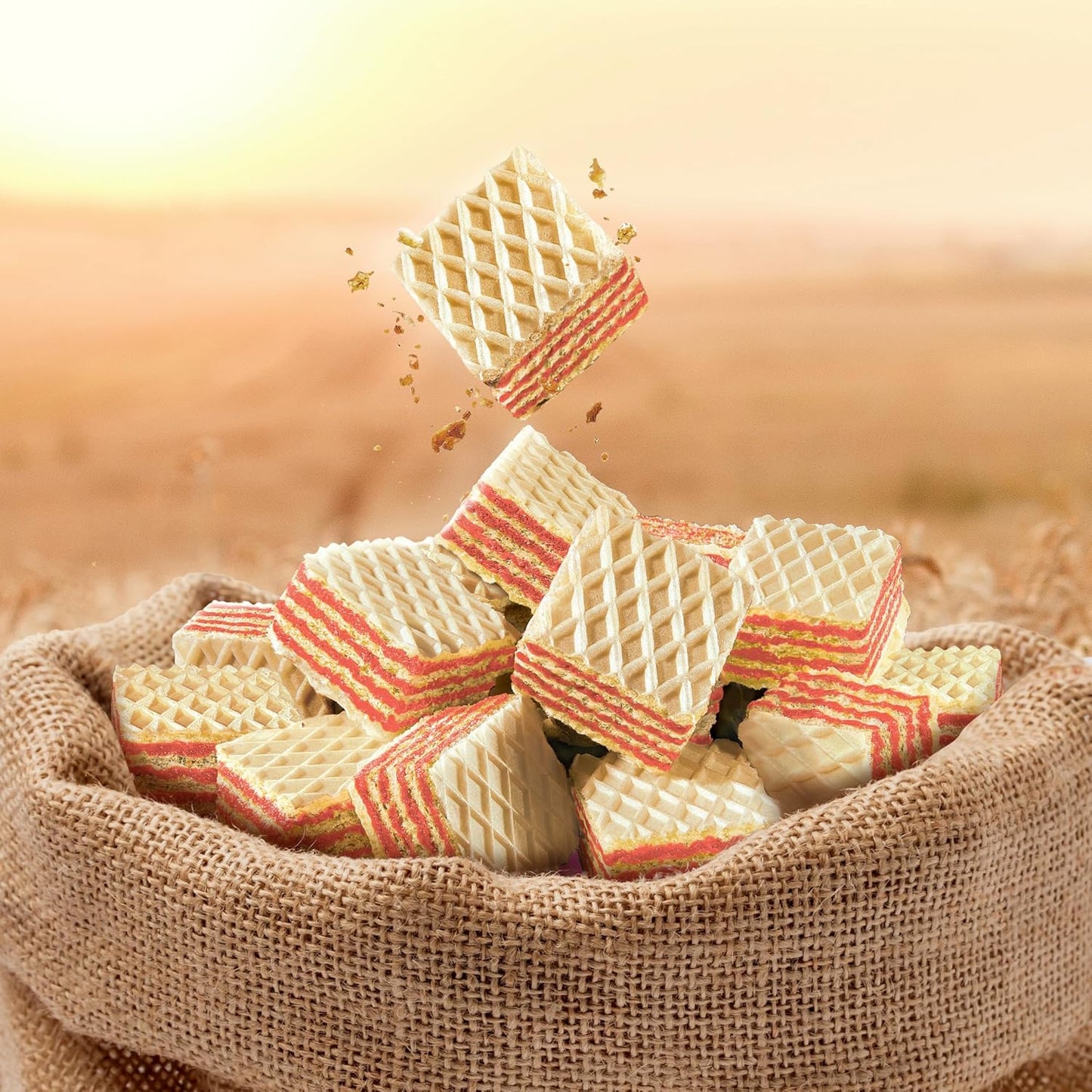 Snack Break Wafer Strawberry 180g