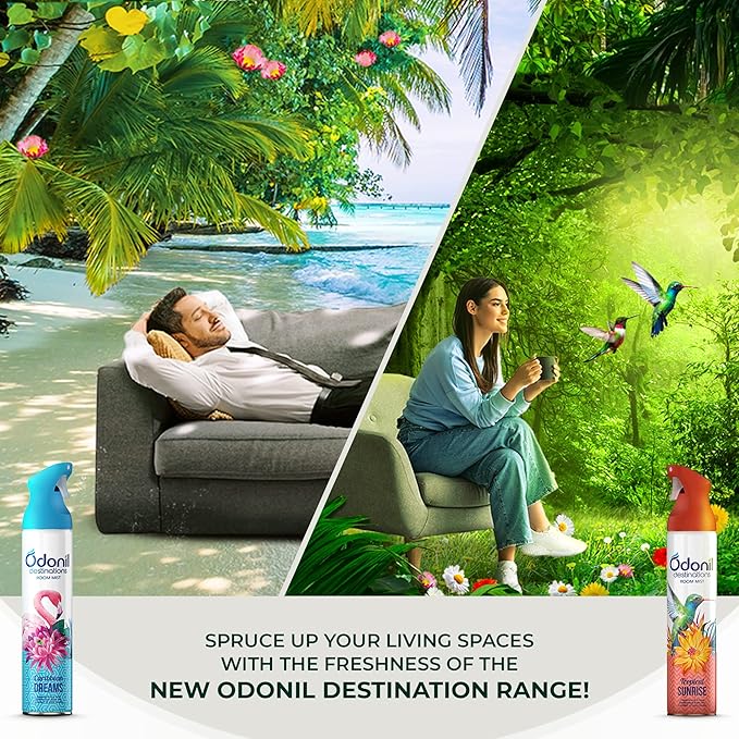 Air Freshner Spray TROPICAL SUN RISE 240ml