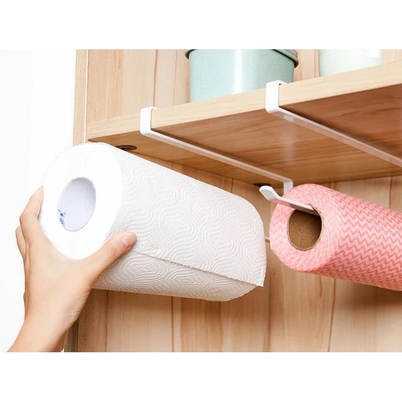 Kitchen Tissue Rack - White