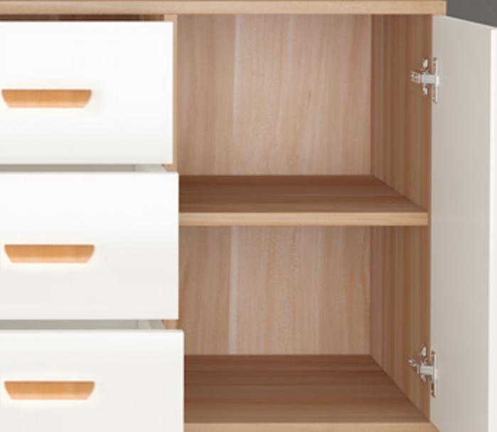 Drawer Cabinet Warm White (80*40*75H)