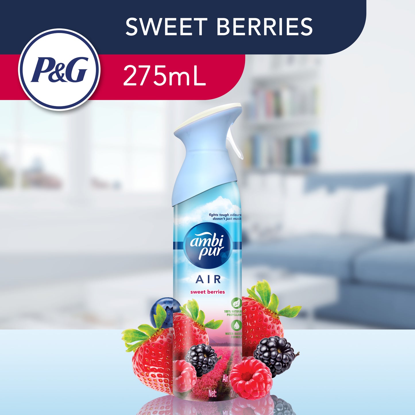 Air Effect Air Freshner-275G Sweet Berries