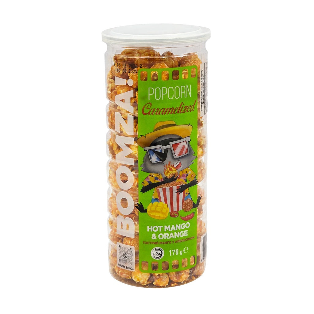 Caramelized Popcorn in Tube, Chili - Mango 170 g