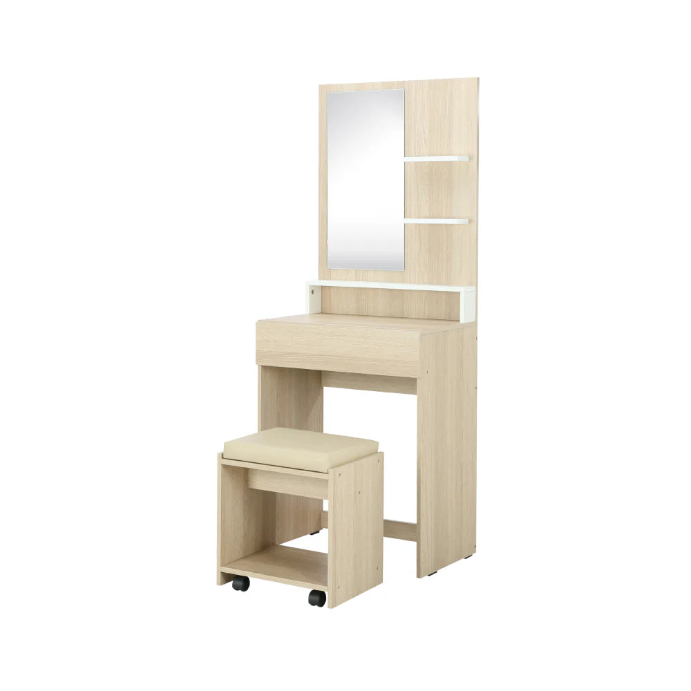 CHAMP Bedroom Set (Bed, 2-D.Wardrobe, D.Table W/Stool)