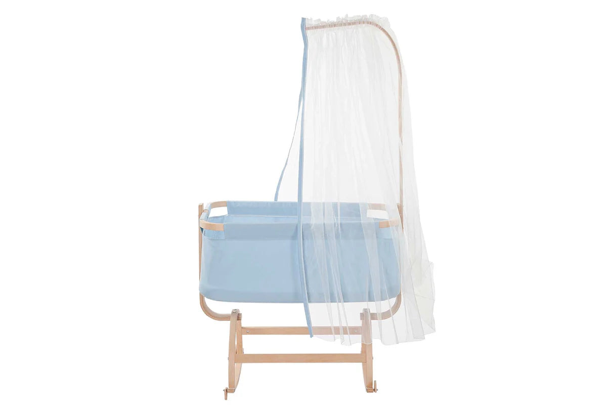 Babycom vega rocking cradle, Blue, 46x82 (BB4-168) / made in eu