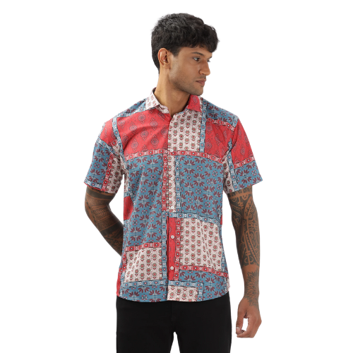 Multicolour Bandana Printed Shirt