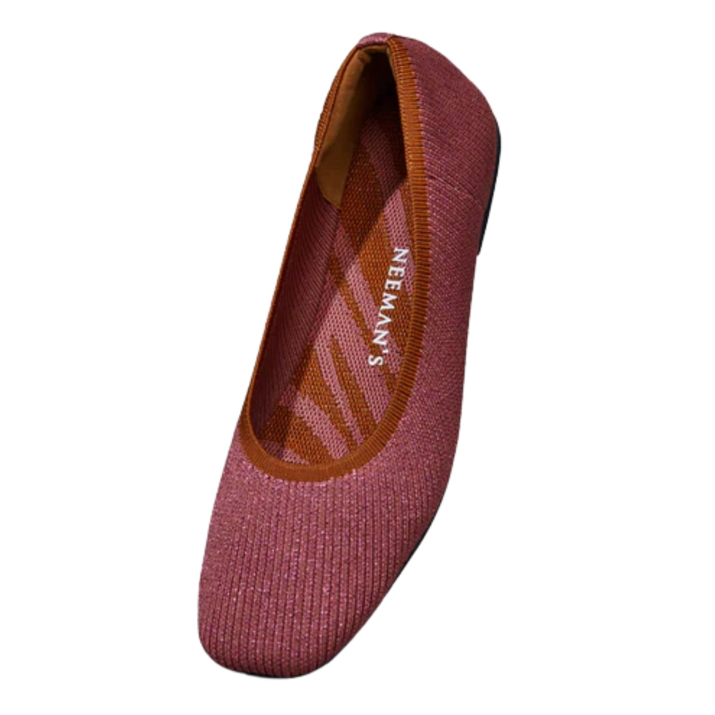 Metallic Square Flats