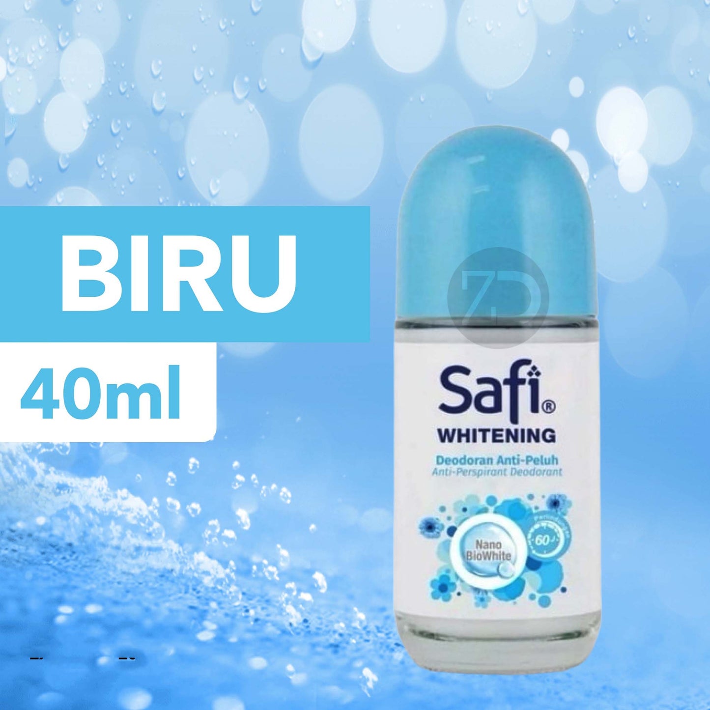 SAFI Whitening Anti-Perspirant Deodorant (Blue) 40ml