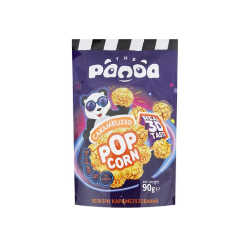 Caramelized Popcorn in  Doy-pack Royal Caramel (90g) (Real 3D Taste)