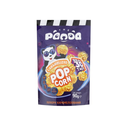 Caramelized Popcorn in  Doy-pack Royal Caramel (90g) (Real 3D Taste)
