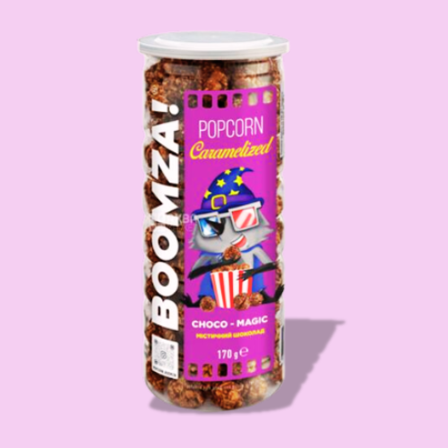 Caramelized Popcorn in Tube, Magic Choco 170 g