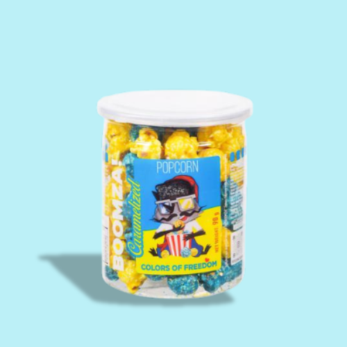 Caramelized Popcorn in Tube, Colors of Freedom 90 g
