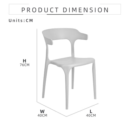 DESIGNER CHAIR WITH COMFORT ARMREST & BACKREST