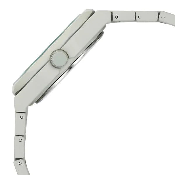 Vyb Hustler By Fastrack Quartz Analog Grey Dial Metal Strap Watch For Guys