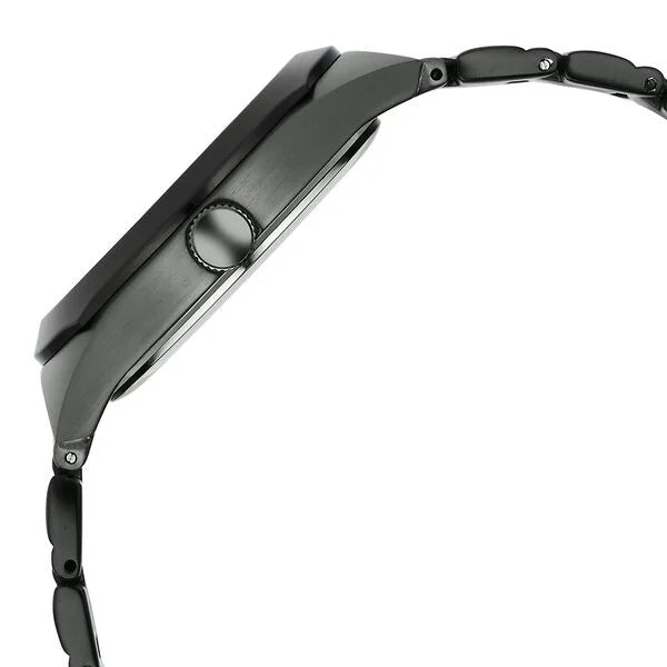 Vyb Arcane By Fastrack Quartz Analog Black Dial Metal Strap Watch For Guys